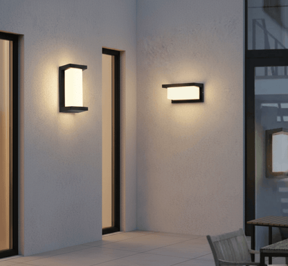 Outdoor LED Wall Lamp With Motion Sensor — Waterproof 2