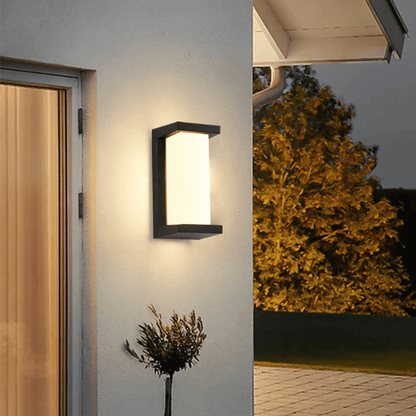 Outdoor LED Wall Lamp With Motion Sensor — Waterproof 3