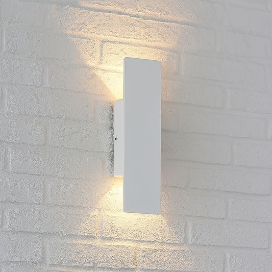 Outdoor LED Wall Light — Weatherproof White Sconce 1