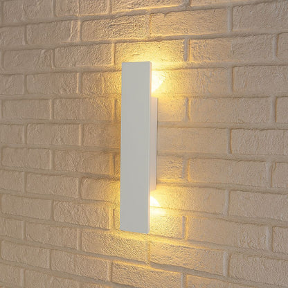 Outdoor LED Wall Light — Weatherproof White Sconce 3