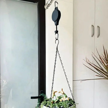 Plant Pulley Hanging Set — Easy Raise & Lower Kit 3