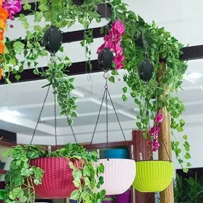 Plant Pulley Hanging Set — Easy Raise & Lower Kit 5
