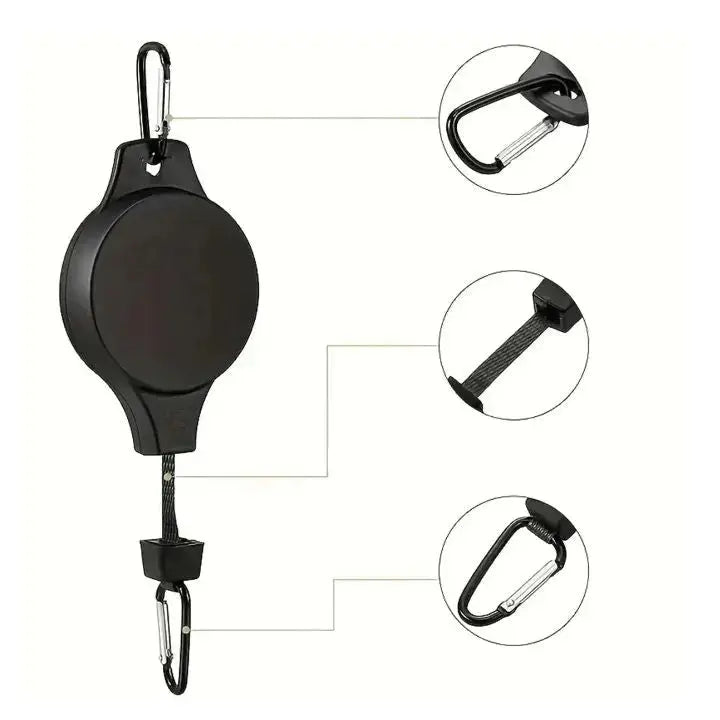 Plant Pulley Hanging Set — Easy Raise & Lower Kit 7
