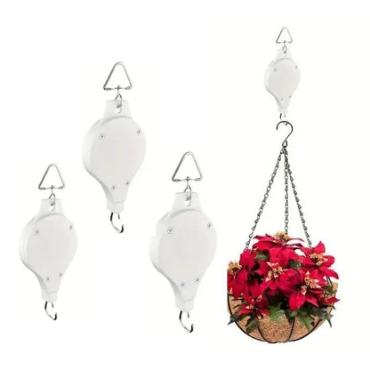 Plant Pulley Hanging Set — Easy Raise & Lower Kit 8