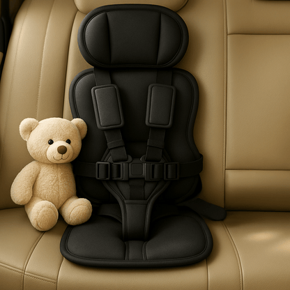 Portable Booster Car Seat — 5-Point Safety Harness 5