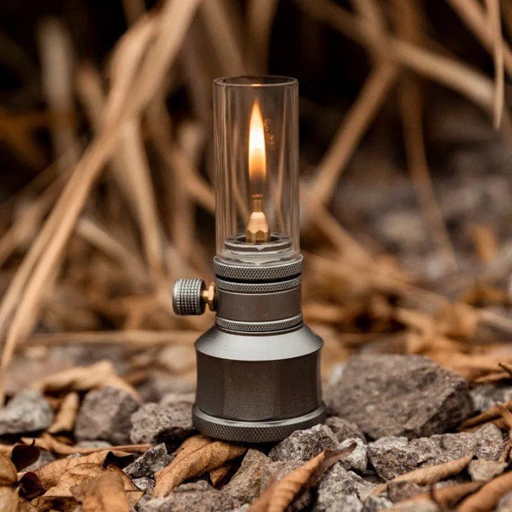 Portable Camping Lantern — Warm Butane Light 1