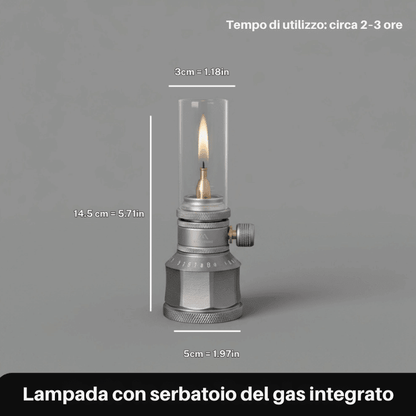 Portable Camping Lantern — Warm Butane Light 2