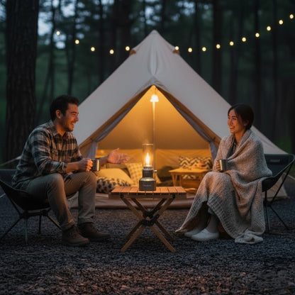 Portable Camping Lantern — Warm Butane Light 4