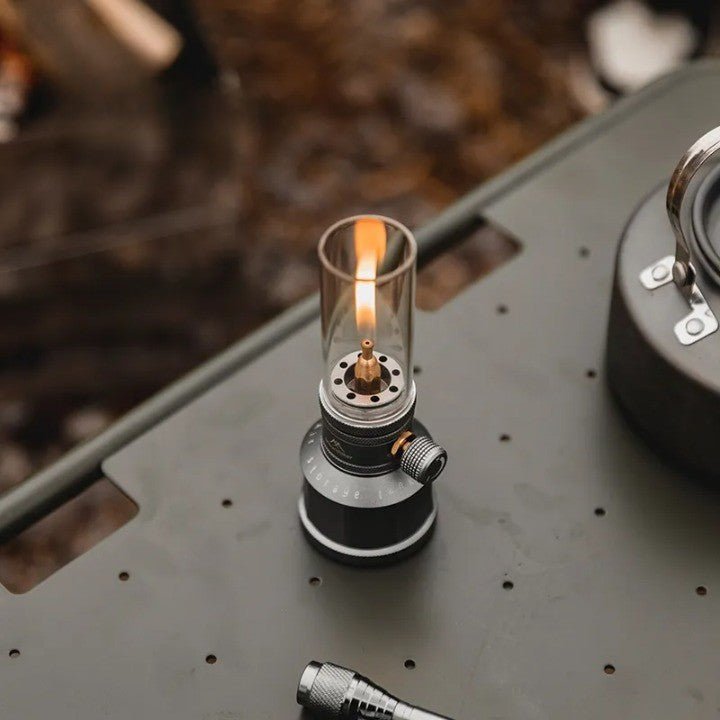 Portable Camping Lantern — Warm Butane Light 7