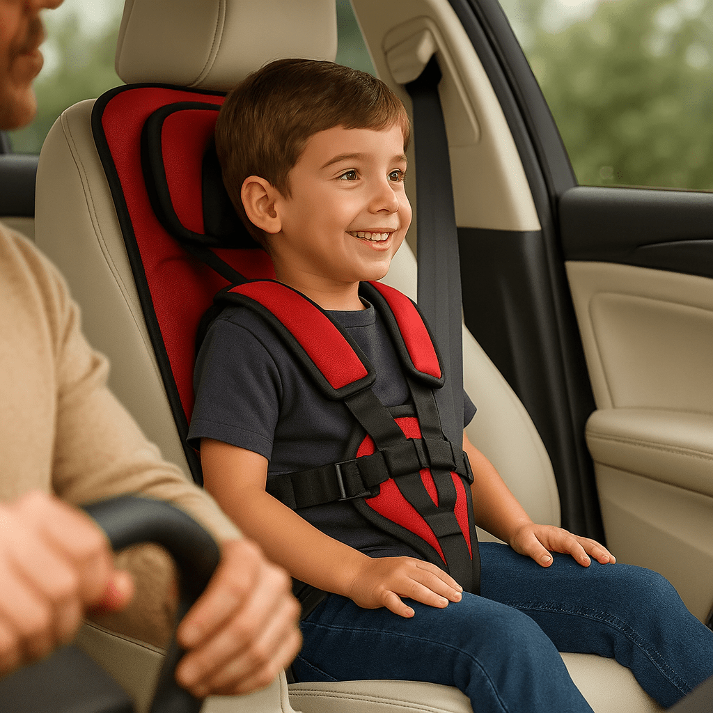 Portable Folding Car Seat — 5-Point Harness Travel 1
