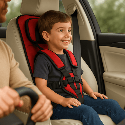 Portable Folding Car Seat — 5-Point Harness Travel 1