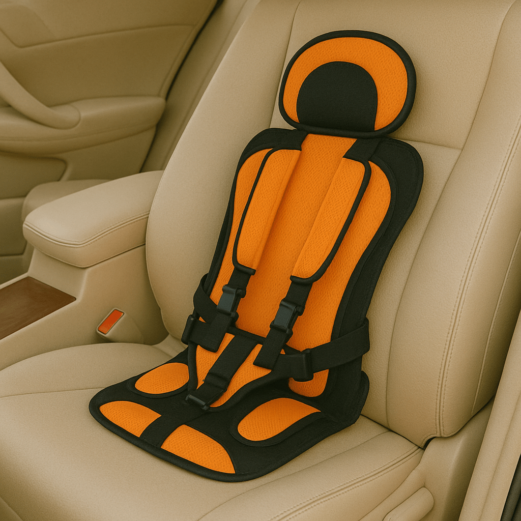 Portable Folding Car Seat — 5-Point Harness Travel 13