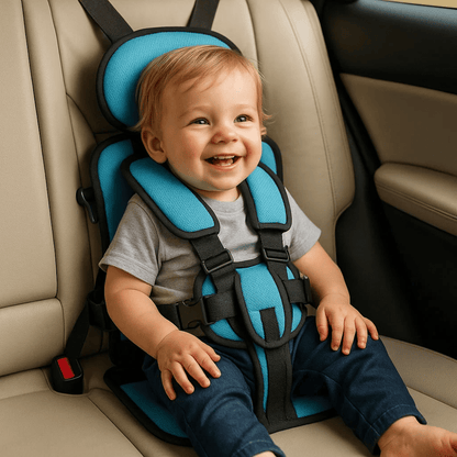 Portable Folding Car Seat — 5-Point Harness Travel 14