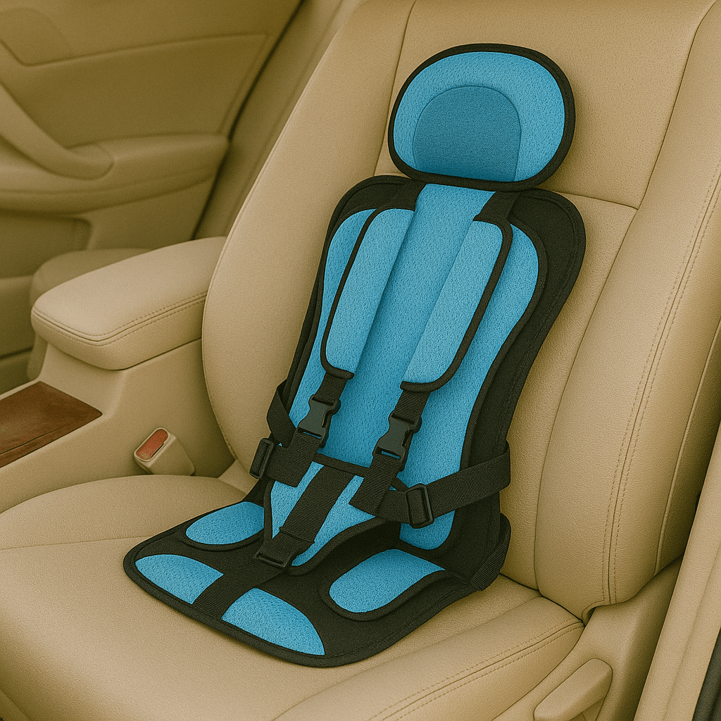 Portable Folding Car Seat — 5-Point Harness Travel 15