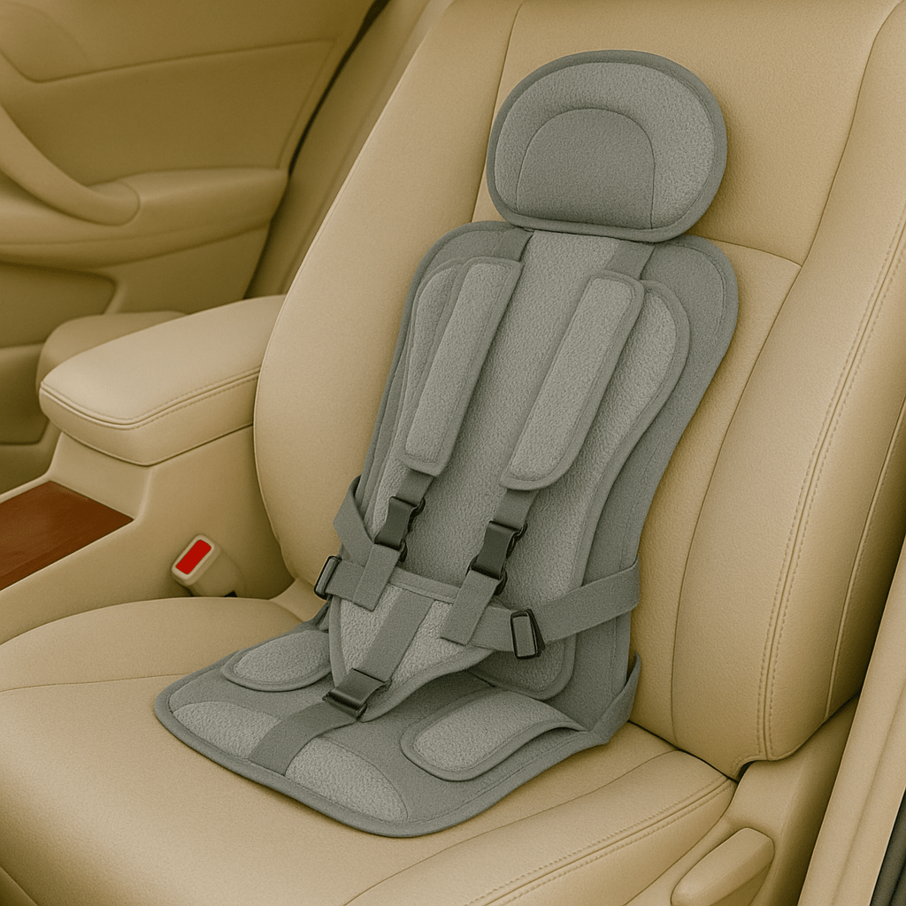 Portable Folding Car Seat — 5-Point Harness Travel 16