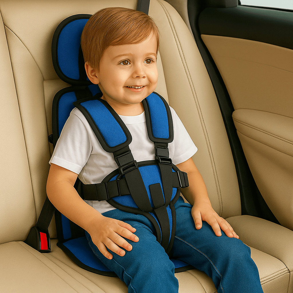 Portable Folding Car Seat — 5-Point Harness Travel 3