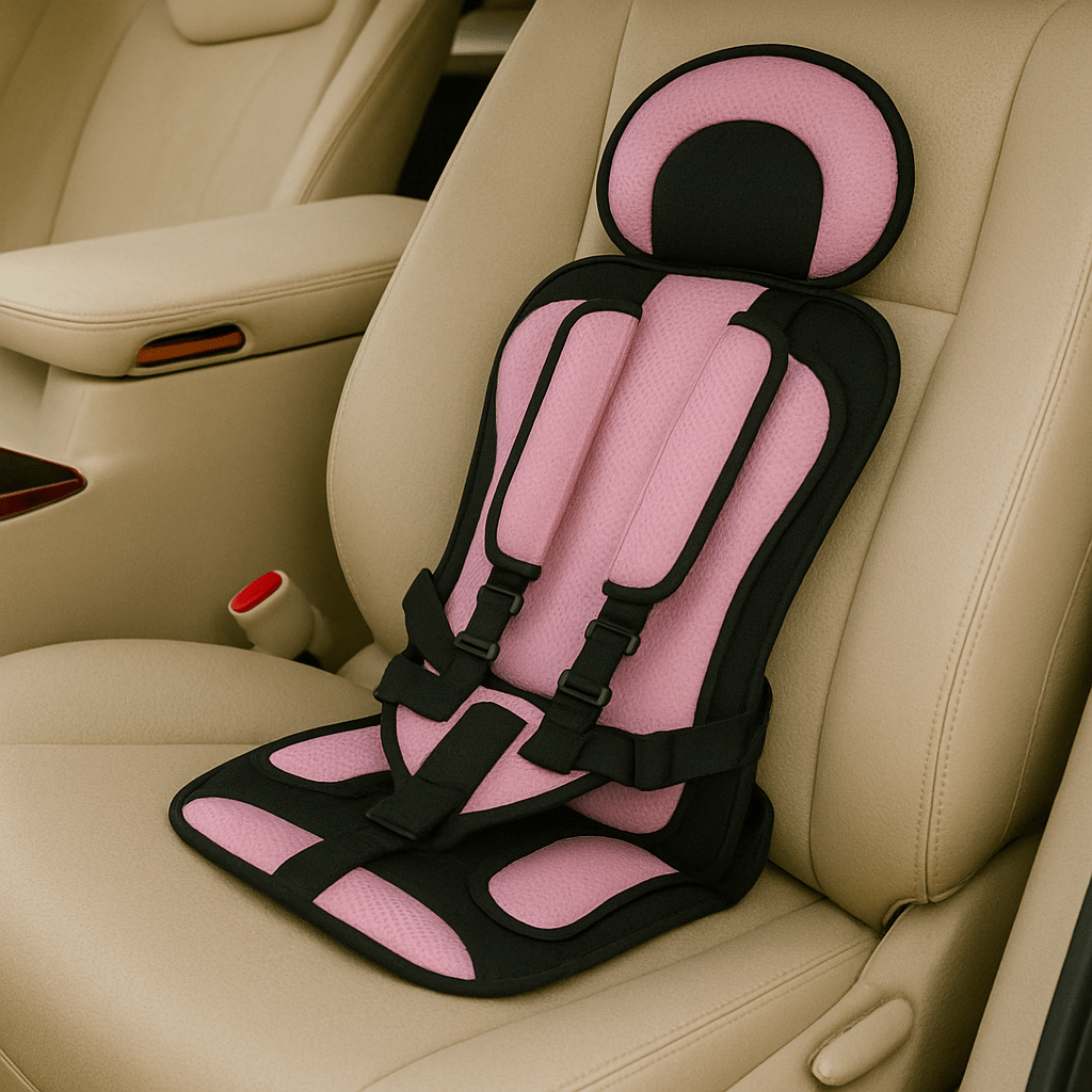 Portable Folding Car Seat — 5-Point Harness Travel 6