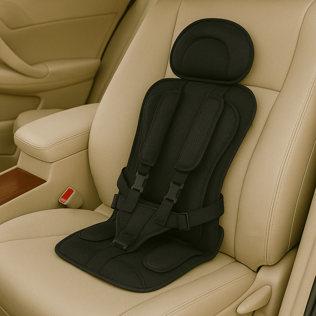 Portable Folding Car Seat — 5-Point Harness Travel 8