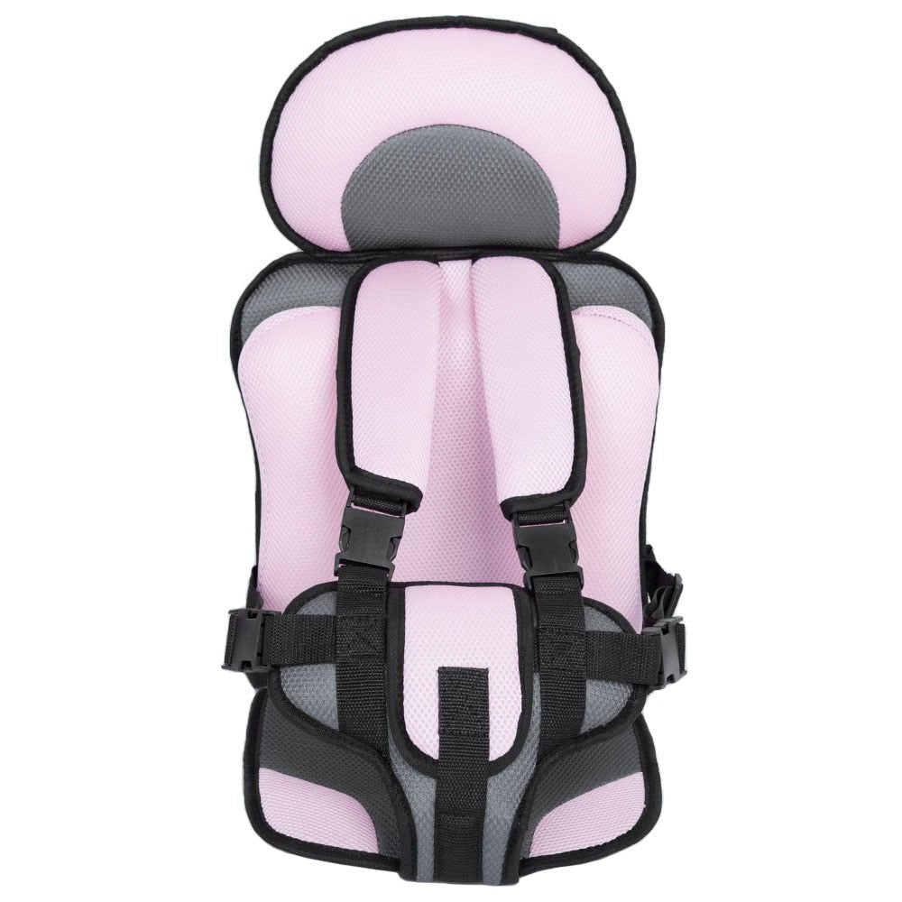 Portable Kids Car Seat with Breathable 5-Point Harness 6