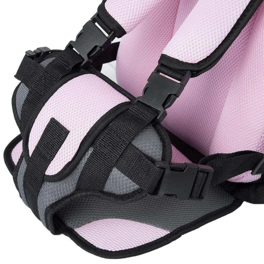 Portable Kids Car Seat with Breathable 5-Point Harness 8