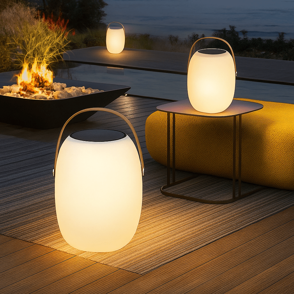 Portable Outdoor Solar LED Lamp — Wireless IP65 1