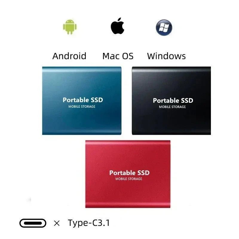 Portable SSD 512GB — USB-C Ultra-Fast Transfer 11