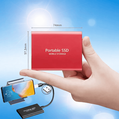 Portable SSD 512GB — USB-C Ultra-Fast Transfer 8