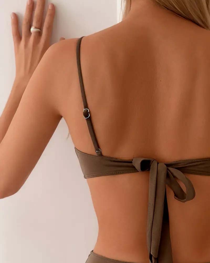 Push-Up Bikini Set with Shaping Fit & Adjustable Ties 12