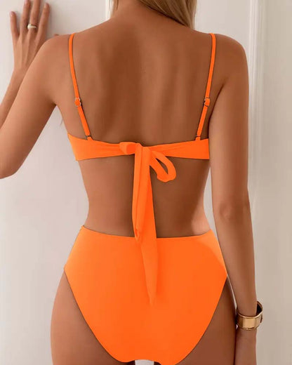 Push-Up Bikini Set with Shaping Fit & Adjustable Ties 8