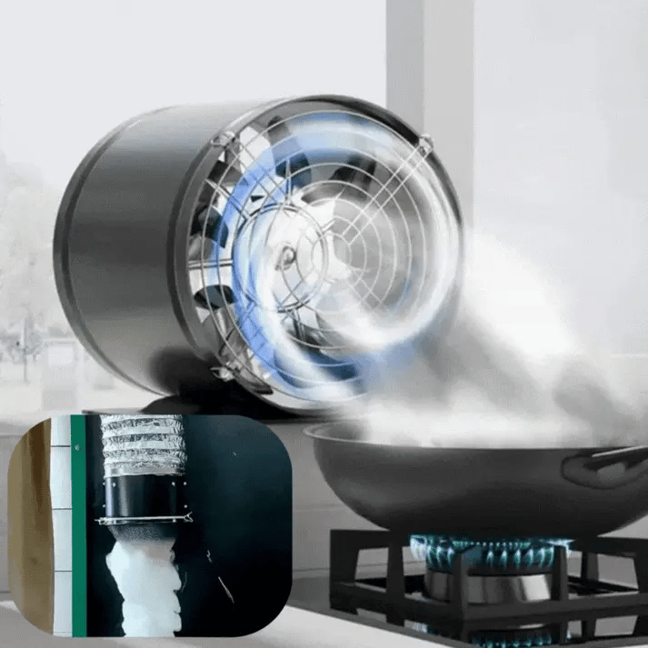 Quiet Powerful Exhaust Fan for Kitchen & Office 1