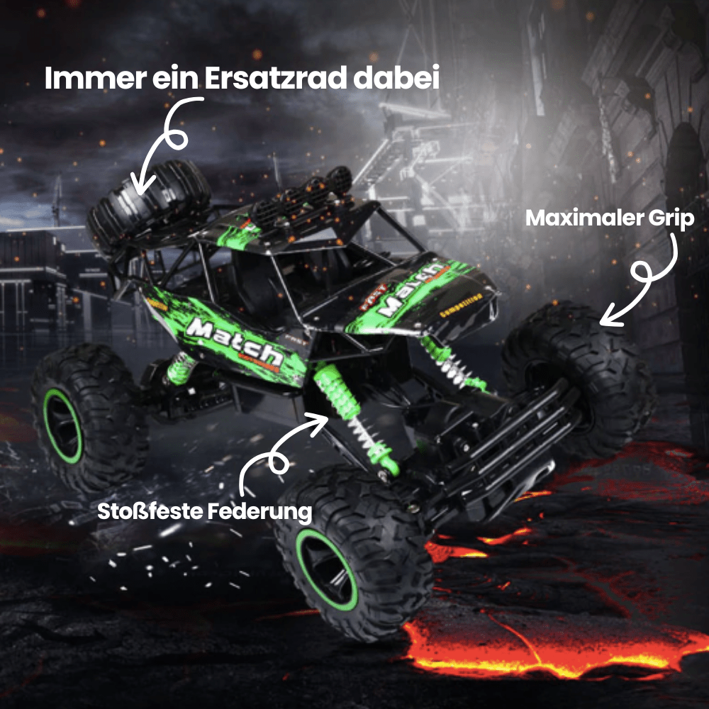 RC Monster Truck — Rugged 4x4 Off-Road Fun 4