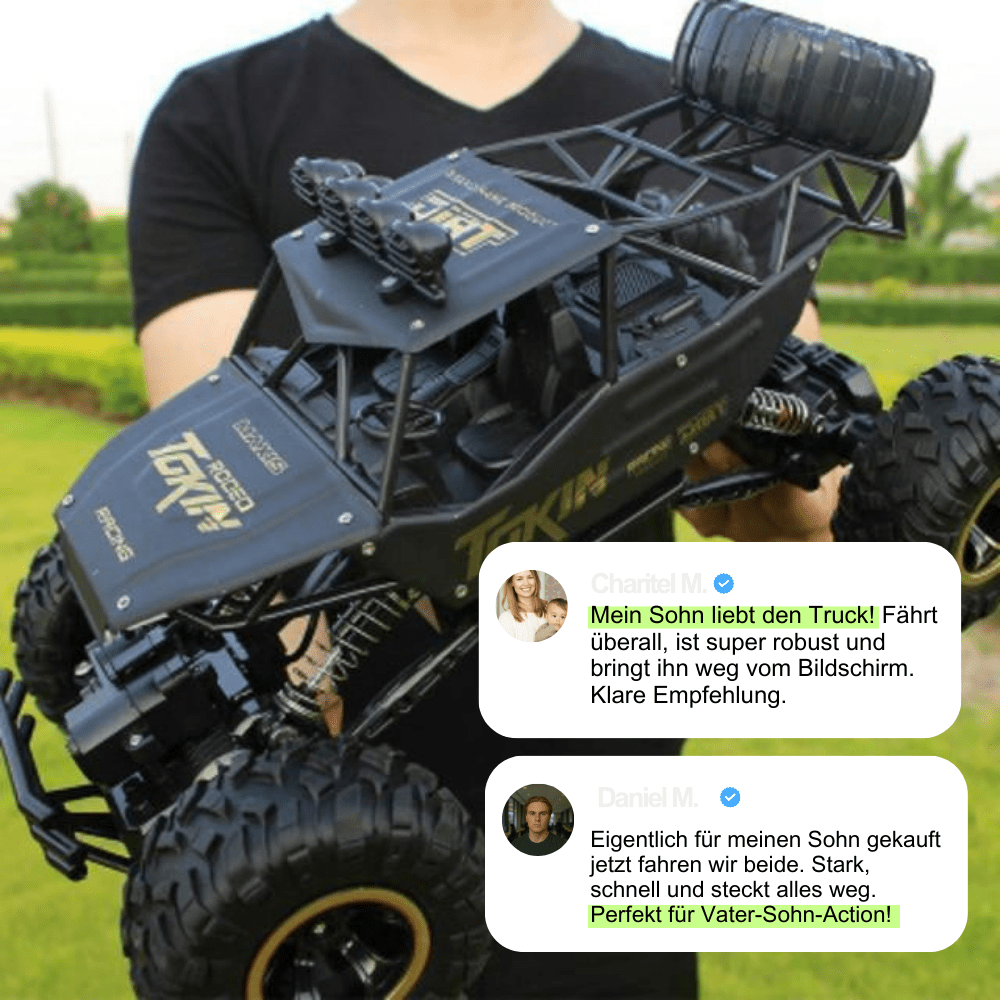RC Monster Truck — Rugged 4x4 Off-Road Fun 9