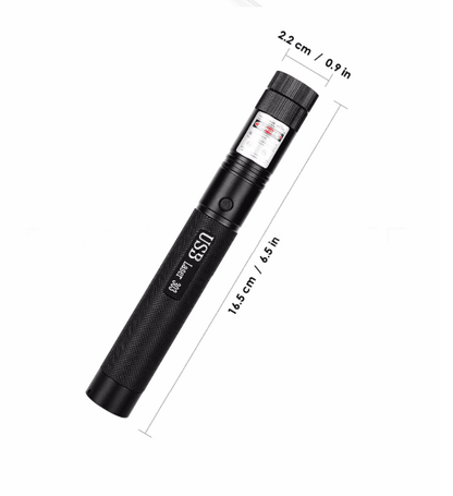 Rechargeable Laser Pointer — Adjustable Focus Beam 10