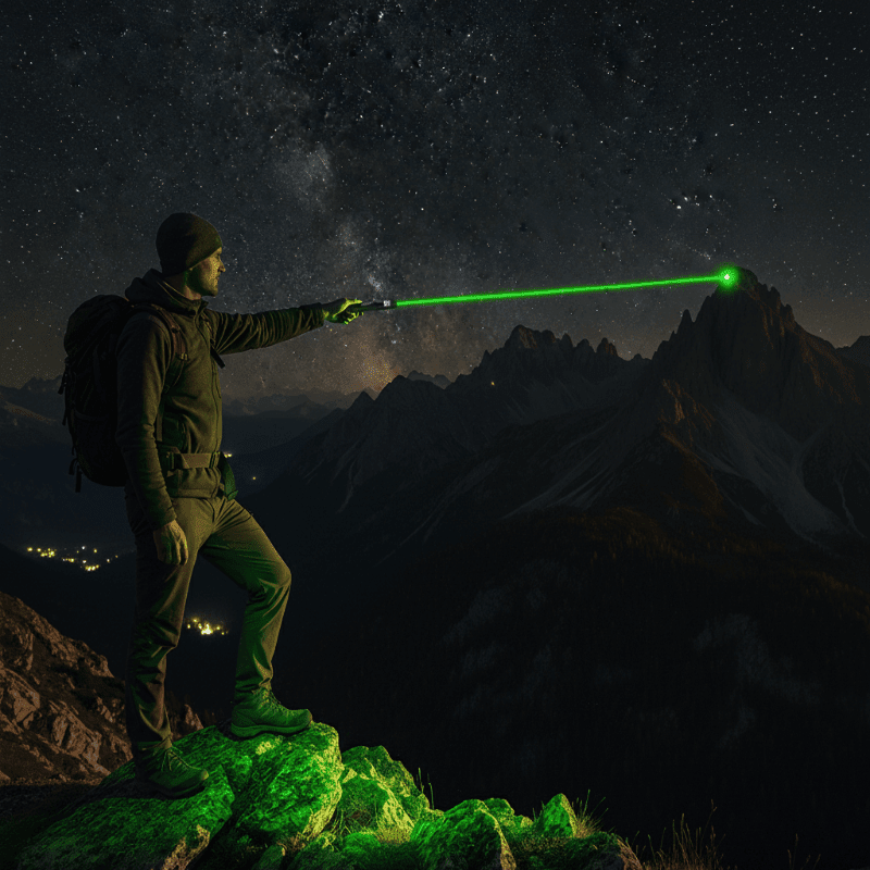 Rechargeable Laser Pointer — Adjustable Focus Beam 3