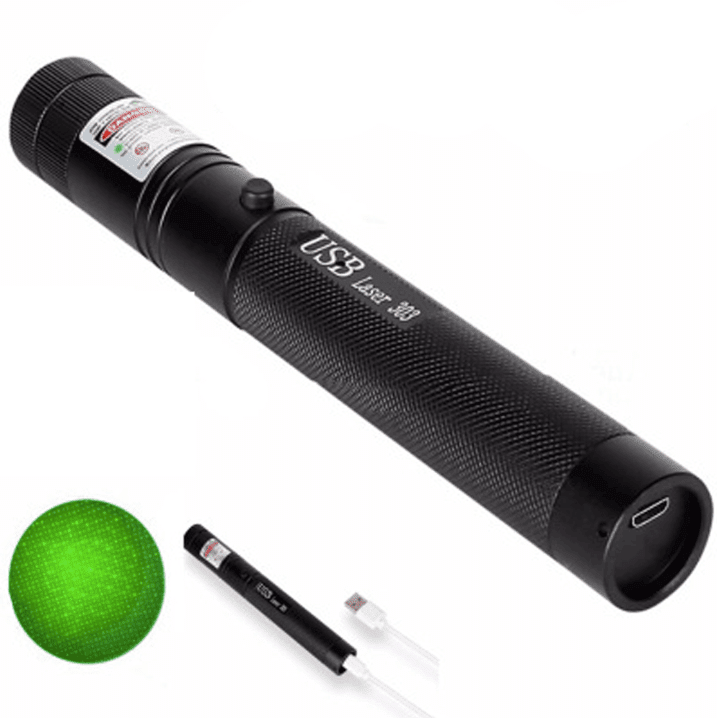 Rechargeable Laser Pointer — Adjustable Focus Beam 8