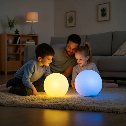 Rechargeable LED Globe Lamp — Color-Changing Glow 2