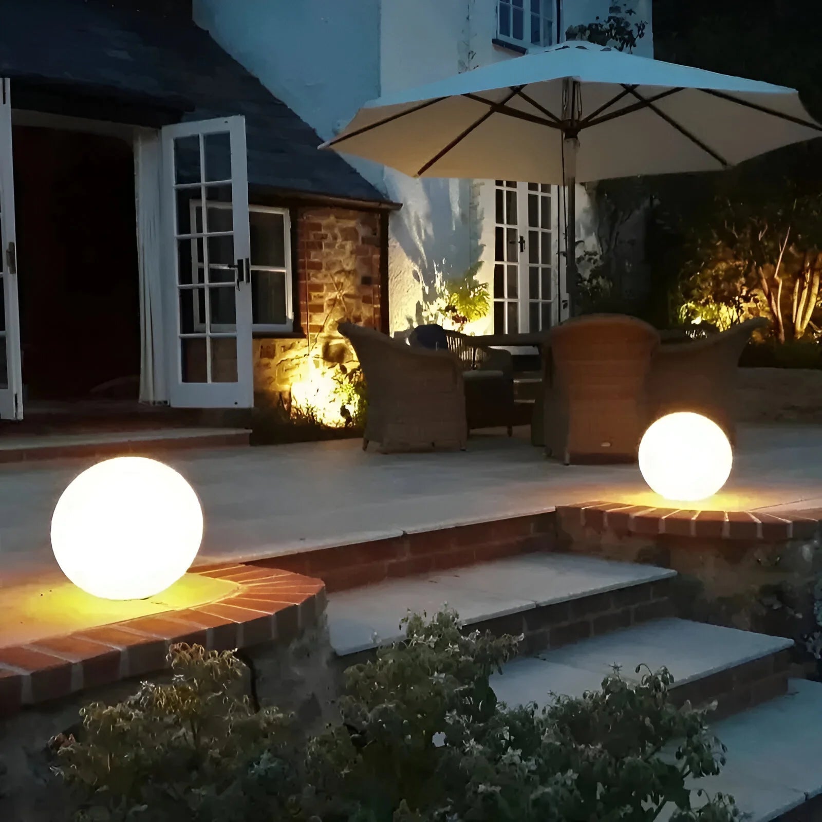Rechargeable LED Globe Lamp — Color-Changing Glow 3