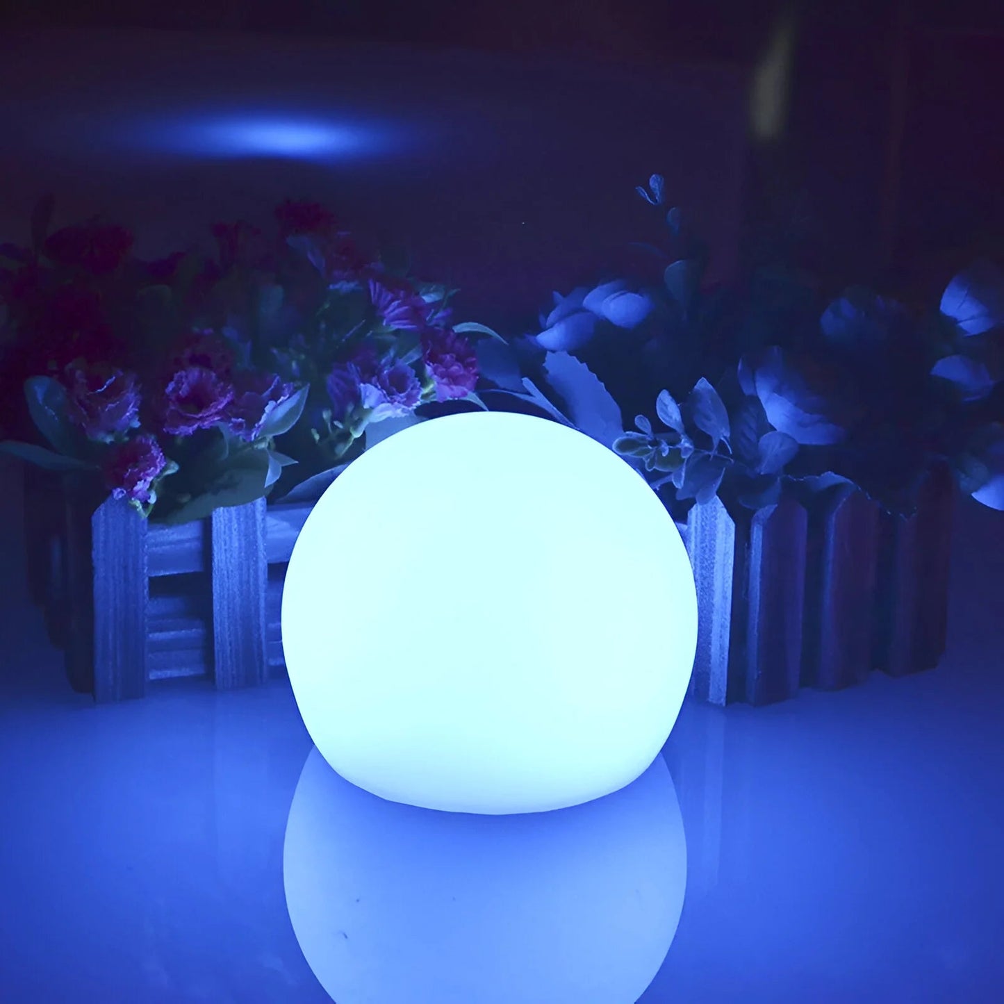 Rechargeable LED Globe Lamp — Color-Changing Glow 6