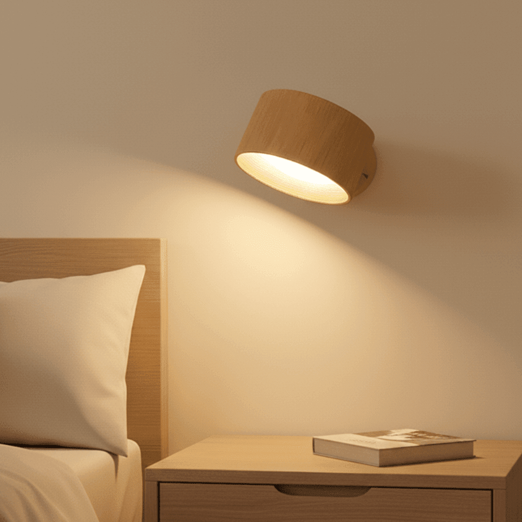 Rechargeable Scandinavian Wall Light — Warm LED 1