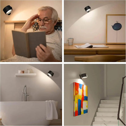 Rechargeable Scandinavian Wall Light — Warm LED 7