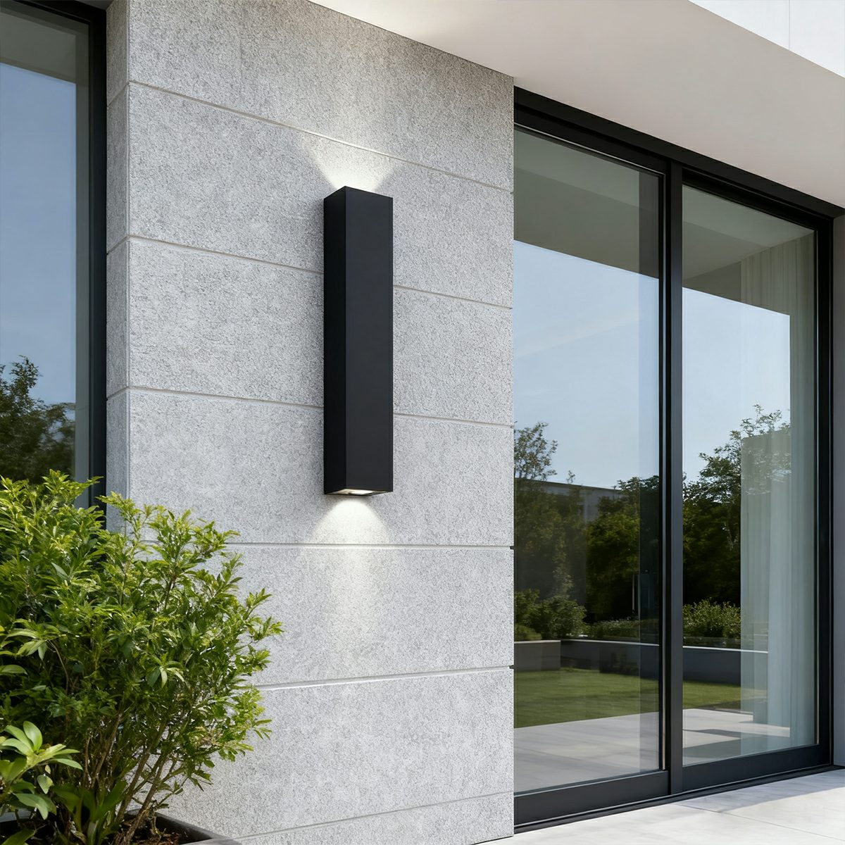 Rectangular Outdoor Wall Light — Waterproof IP65 2