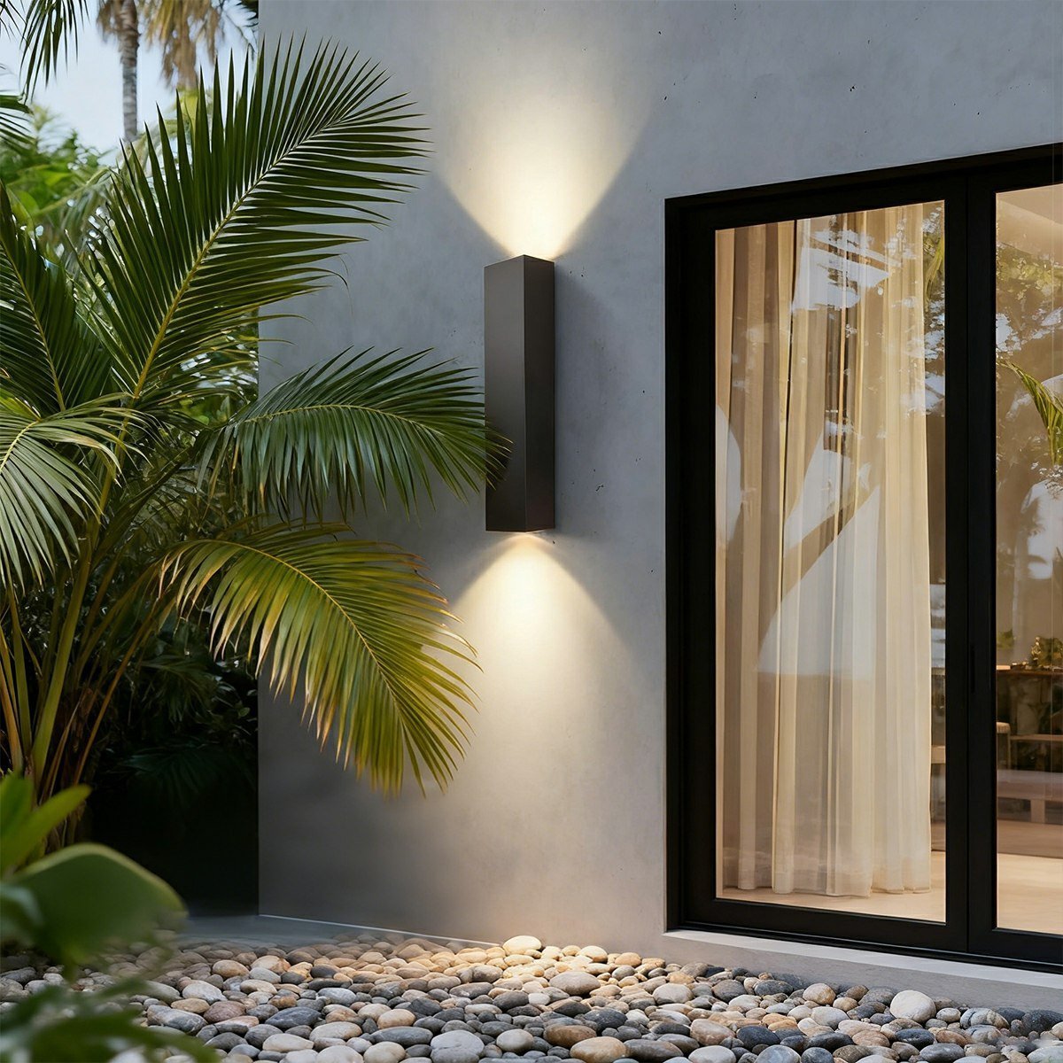 Rectangular Outdoor Wall Light — Waterproof IP65 7