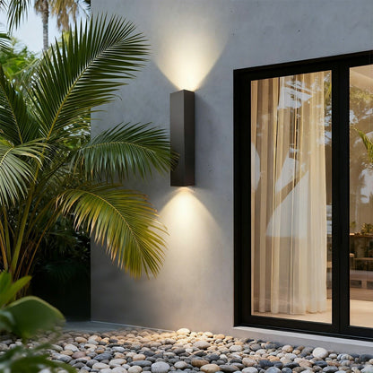 Rectangular Outdoor Wall Light — Waterproof IP65 7
