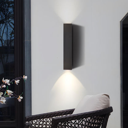 Rectangular Outdoor Wall Light — Waterproof IP65 9