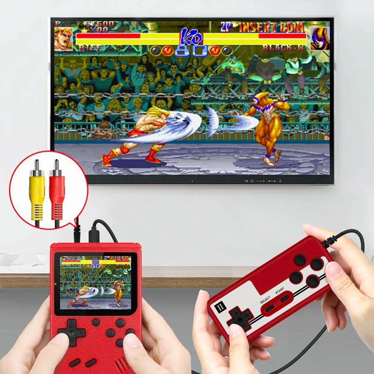 Retro Handheld Game Console — 400 Classic Games 13