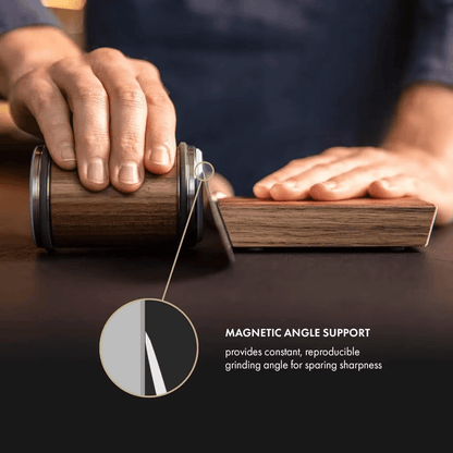 Rolling Knife Sharpener — Diamond Magnetic Guide 3