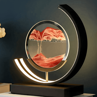 Sand Glow LED Floor Lamp — Dimmable 3 Light Tones 2