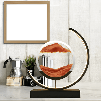 Sand Glow LED Floor Lamp — Dimmable 3 Light Tones 5