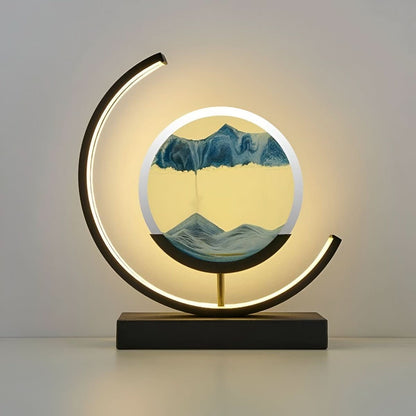 Sand Glow LED Floor Lamp — Dimmable 3 Light Tones 6