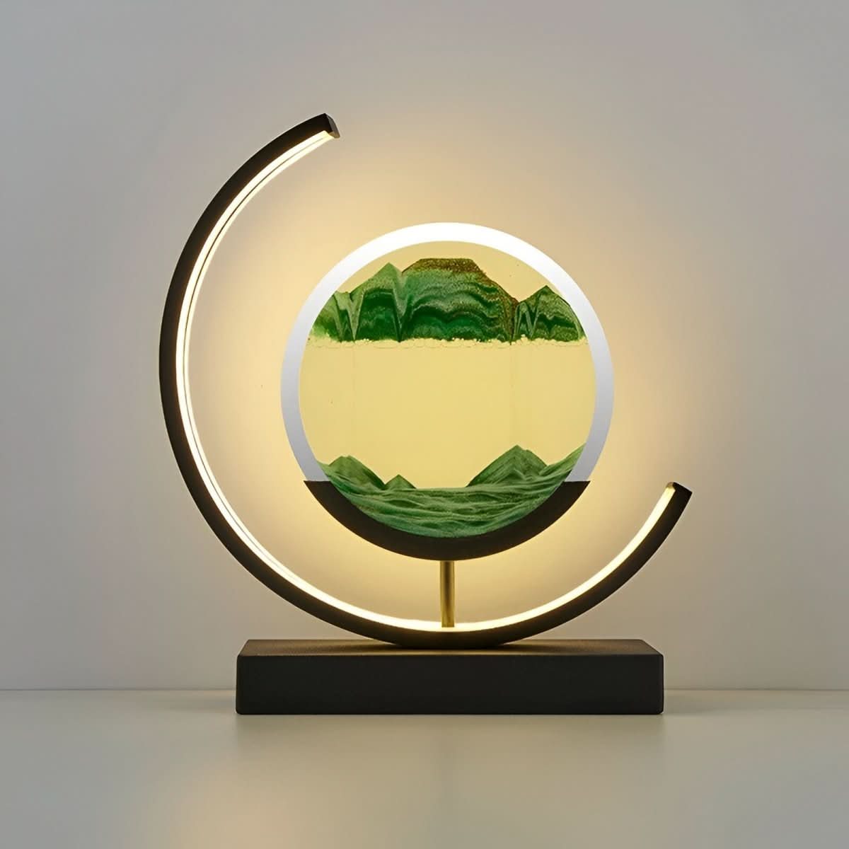 Sand Glow LED Floor Lamp — Dimmable 3 Light Tones 7